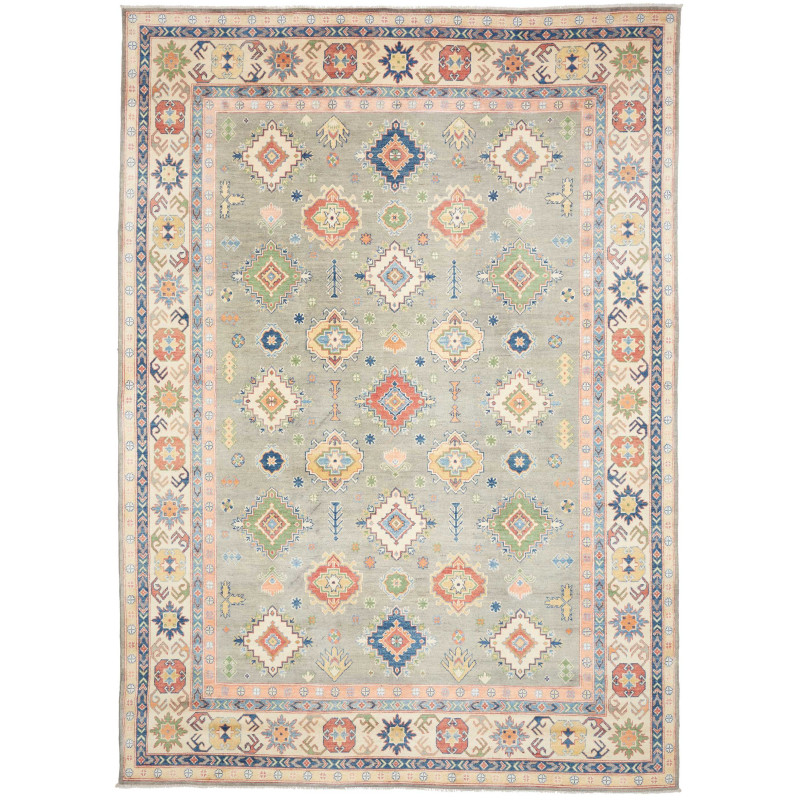 Rug Kazak Co 250x352 Sage Green Multicolor
