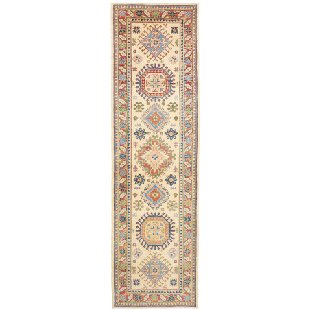Rug Kazak Co 81x294 Cream Beige Multicolor