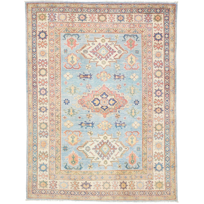 Rug Kazak Co 154x201 Dominant Light Blue With A