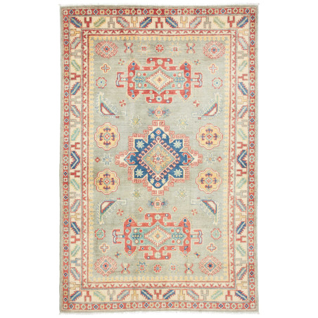 Rug Kazak Co 120x184 Sage Green Red