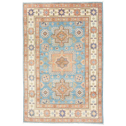 Rug Kazak Co 118x178 Turquoise Blue Terracotta