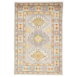 Rug Kazak Co 62x92 Grey-blue Pastel (light Blue
