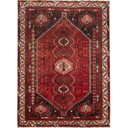 Tappeto Originale Shiraz Persia 169x262 Rosso M
