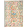 Rug Kazak Co 62x86 Grey-green With Soft Orange