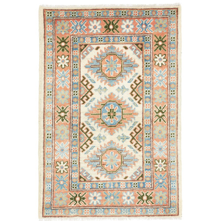 Rug Kazak Co 63x93 Cream Terracotta