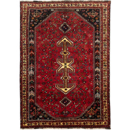 Tappeto Originale Shiraz Persia 177x250 Rosso N