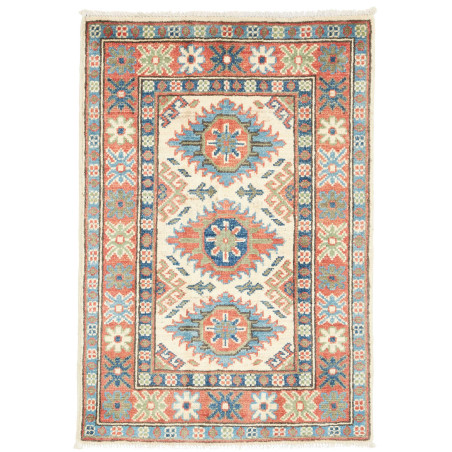 Rug Kazak Co 62x91 Cream Terracotta