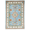 Rug Kazak Co 64x92 Sky Blue And Terracotta