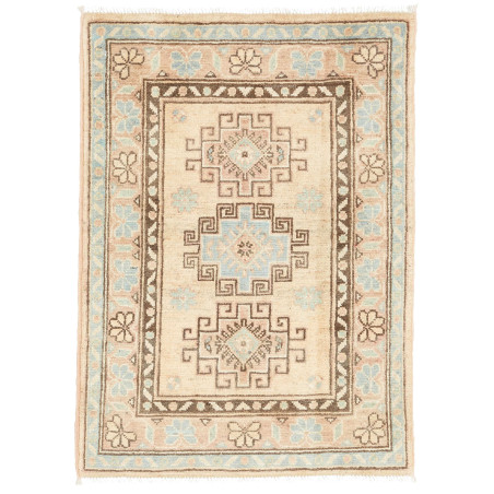 Rug Kazak Co 63x87 Cream Light Blue