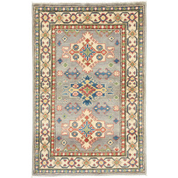 Rug Kazak Co 81x127 Grey-blue With Multicolour