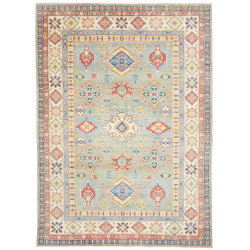 Rug Kazak Co 199x281 Sage Green Red
