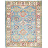 Rug Kazak Co 154x200 Blue Terracotta And Cream