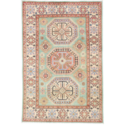 Rug Kazak Co 116x175 Aqua Green Terracotta