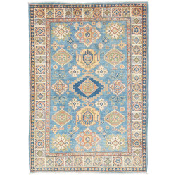 Rug Kazak Co 123x176 Turquoise Blue Ochre