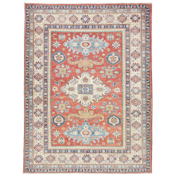 Rug Kazak Co 152x202 Terracotta Blue