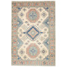 Rug Kazak Co 204x306 Cream Blue