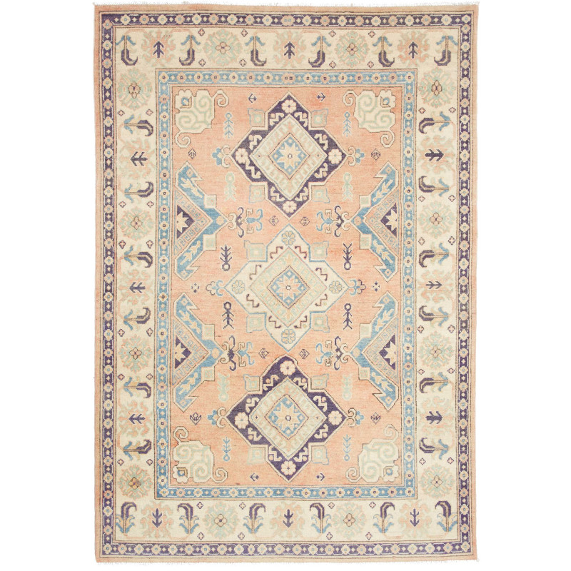Rug Kazak Co 151x220 Soft Peach Cream