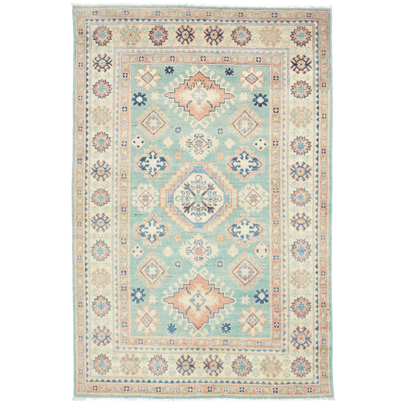 Rug Kazak Co 127x194 Soft Aquamarine
