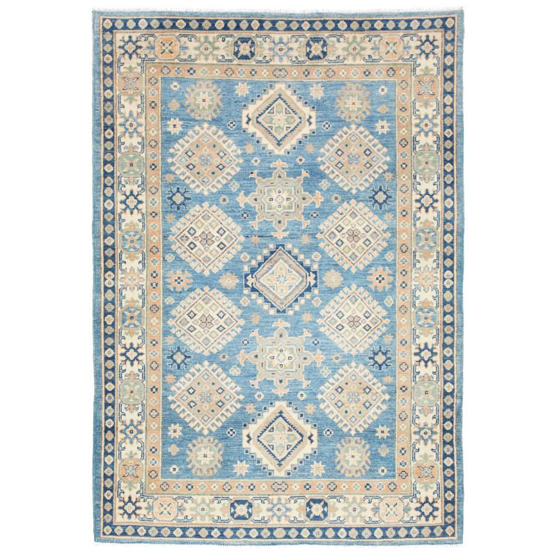 Rug Kazak Co 123x182 Blue Beige