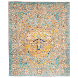 Rug Shahi Fine 206x250 Light Blue Golden Yellow