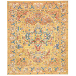 Rug Shahi Fine 249x302 Golden Yellow Terracotta