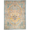 Rug Shahi Fine 279x371 Petrol Blue-green Gold A