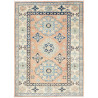 Rug Kazak Co 85x121 Peach Blue And Cream