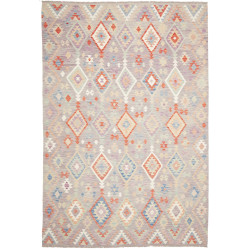 Rug Killim 209x307 Lavender Grey Terracotta