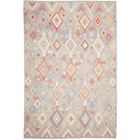 Rug Killim 209x307 Lavender Grey Terracotta