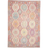 Rug Killim 201x290 Muted Mauve And Pastels