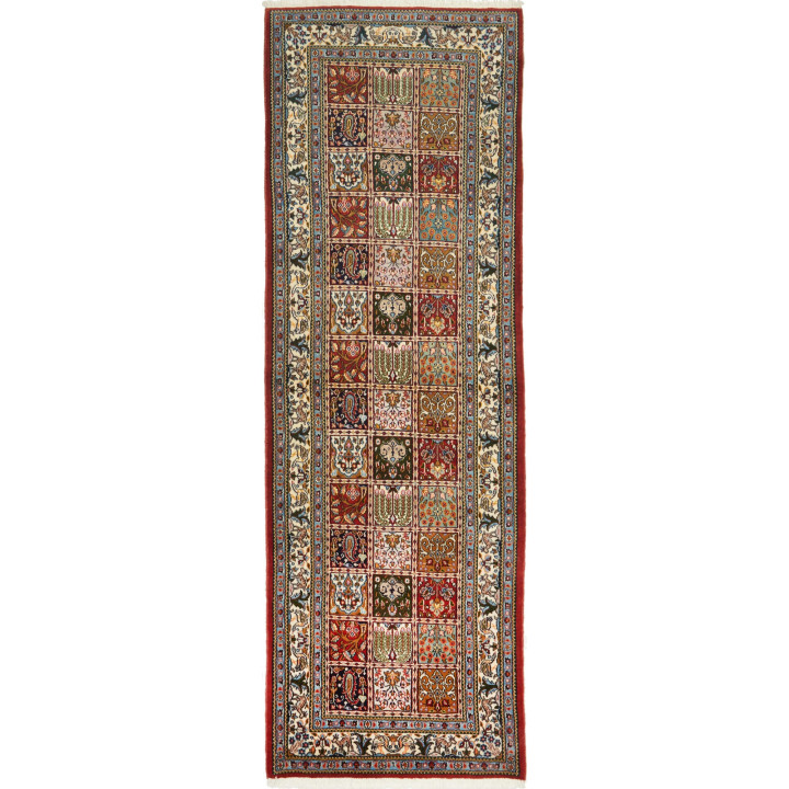 Hand Made Rug Moud Persia 79x248 Brick Red Ivor