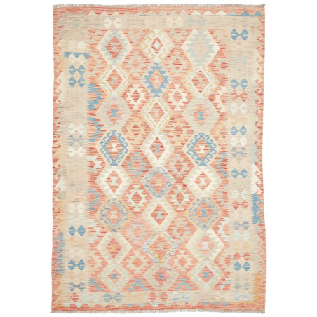 Rug Killim 173x249 Coral Powder Blue