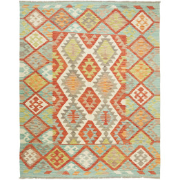 Hand Made Rug Kilim Afghanistan 151x195 Aqua Gr