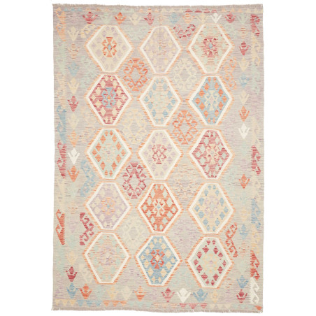 Rug Killim 169x242 Pastel Multicolor
