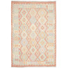 Rug Killim 170x244 Cream White With Pastel Acce