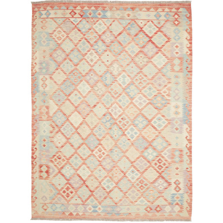Rug Killim 183x246 Cream Coral