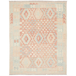 Rug Killim 148x192 Off-white Terracotta