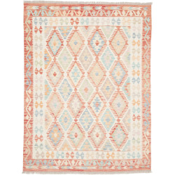 Rug Killim 148x197 Cream With Pastel And Terrac