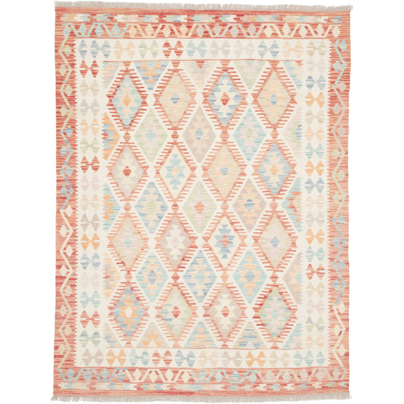 Rug Killim 148x197 Cream With Pastel And Terrac