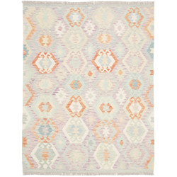 Rug Killim 150x197 Lavender Pastel Blue