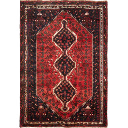 Tappeto Originale Shiraz Persia 170x247 Rosso B