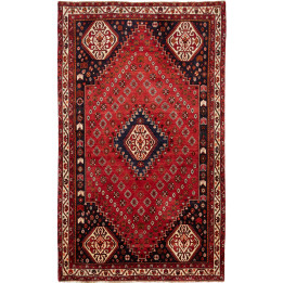 Tappeto Originale Shiraz Persia 175x290 Rosso B