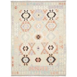 Rug Killim 149x201 Pastel Multicolor With Light