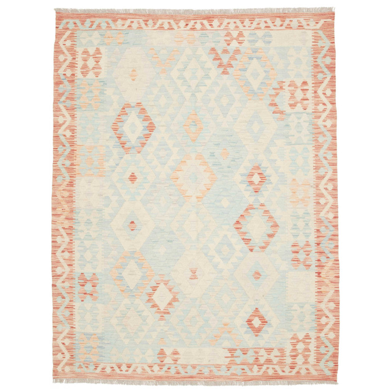 Rug Killim 153x196 Light Blue Cream