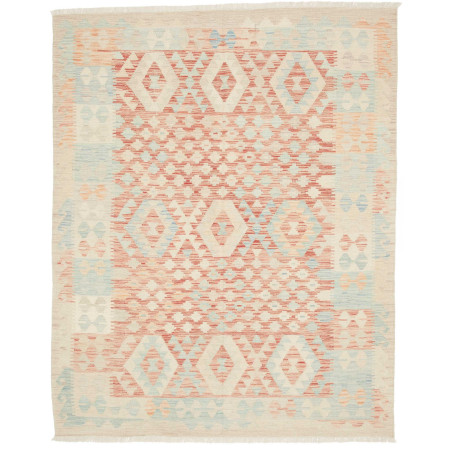 Rug Killim 154x192 Cream Terracotta