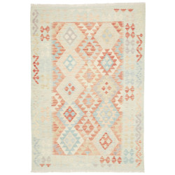 Rug Killim 124x181 Pale Mint Terracotta