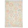 Rug Killim 122x179 Off-white Terracotta Orange