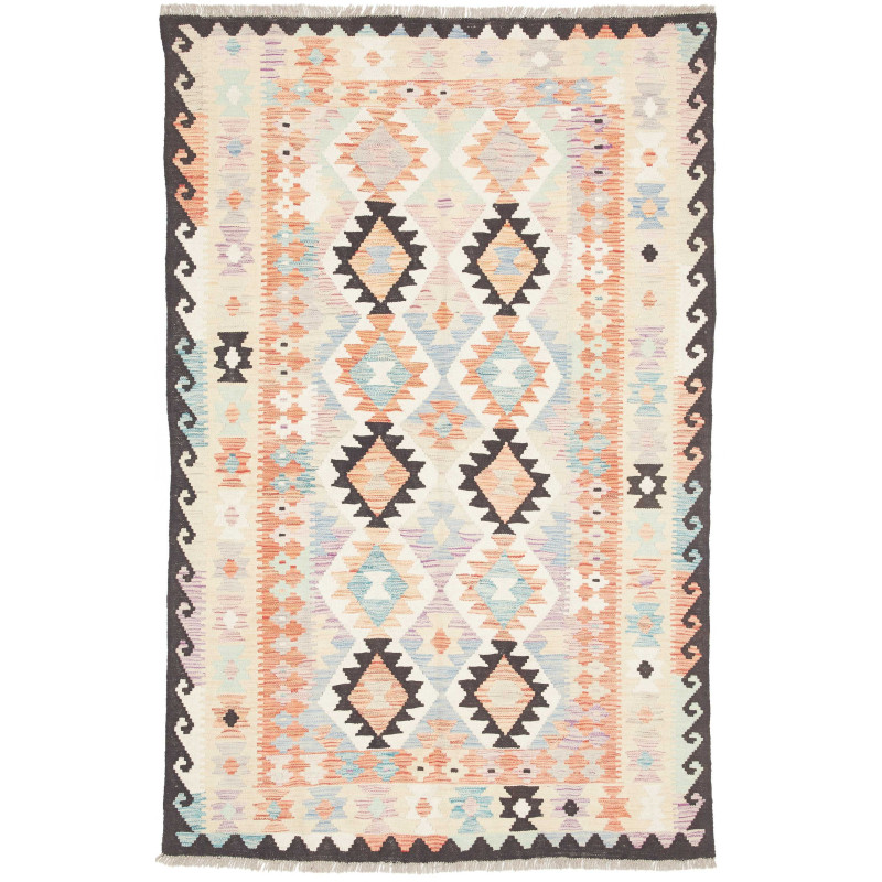 Rug Killim 119x182 Multicolor (dominant Cream W