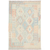 Rug Killim 125x183 Soft Blue Cream