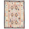Rug Killim 131x177 Multicolor With Predominant